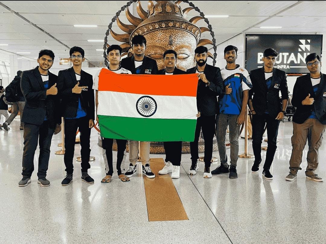  Indian team that won bronze for esports at the Commonwealth Games 2022.